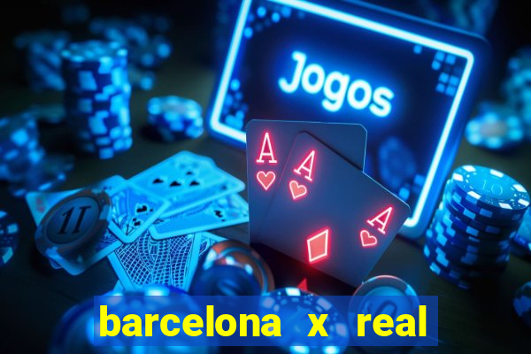 barcelona x real madrid multicanais